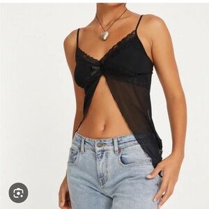 Motel rocks sheer lace cami